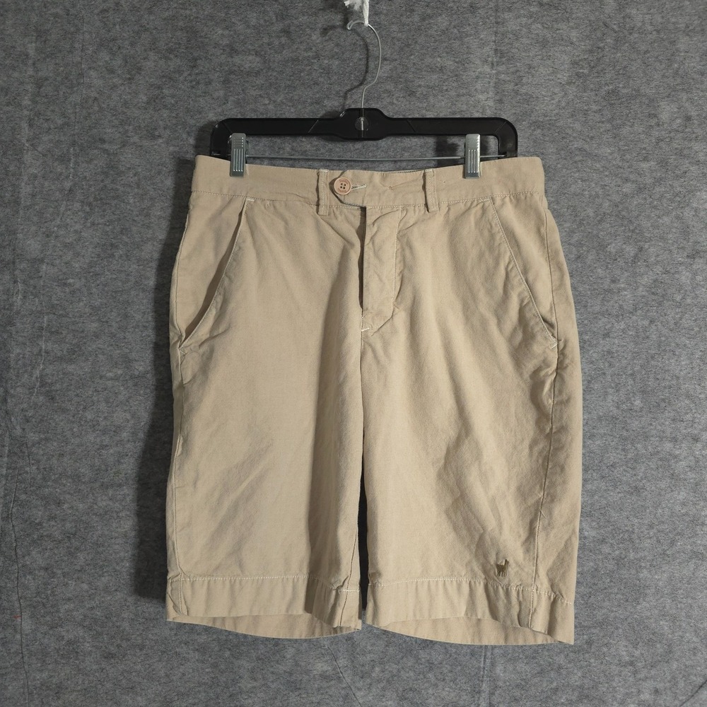 Zapalla Womens Shorts Size 38 Button Fly Solid Cotton Sports‎ Brasil Golf Casual